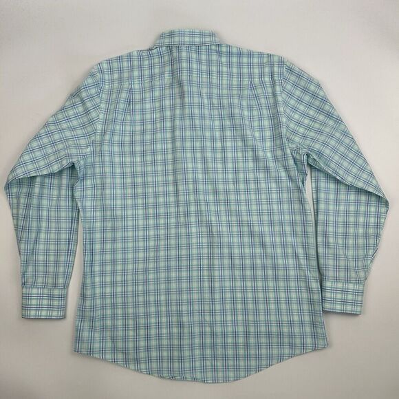 Southern Tide Multicolor Plaid Button Up Shirt Long Sleeve Cotton Sz M Stretch - Picture 16 of 16